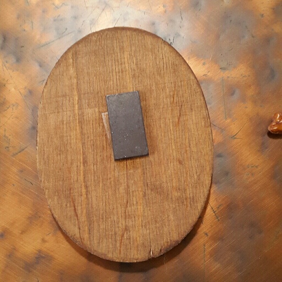 #62 Duck Fridge Magnet Mallard Bird Fowl Wooden - Picture 2 of 2